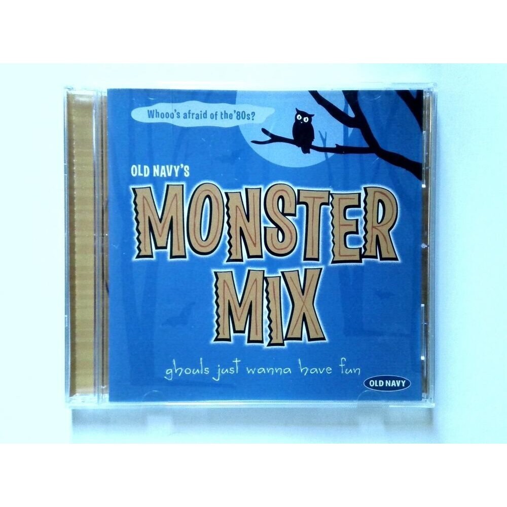 Old Navy's Monster Mix CD 2002 80s Halloween Pop Rock Rock River